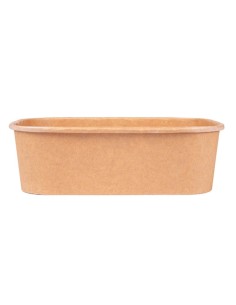 ▶️ Envase Rectangular Papel Kraft 750 cc - Envío 24h. 2