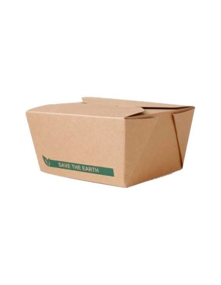 Caixa de Papel Americana para Comida 900 ml - Envio em 24h.