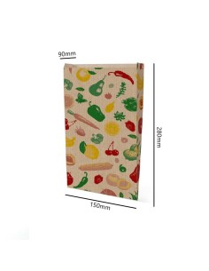 ▶️Bolsa para fruta antihumedad 15x28+9cm (200 Uds) - Bolsas para frutería 2