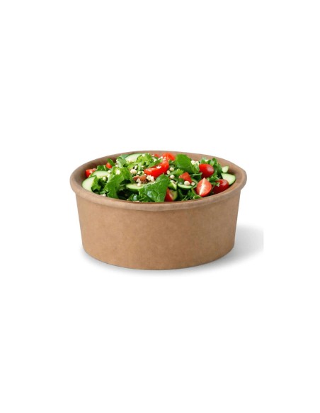 ✅ Saladeira de Papel Kraft 750 ml - Envio Gratuito 24h.