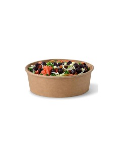 ✅ Ensaladera de Papel Kraft 1.300 cc - Envío Gratuito 24h. 2