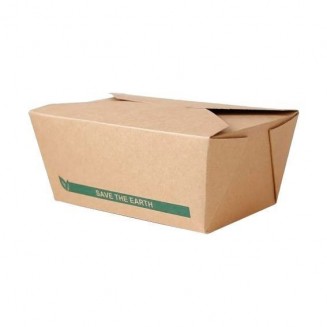 CAJA CARTÓN AMERICANA 1900 cc. 212X162X65 mm. (300 Uds.)