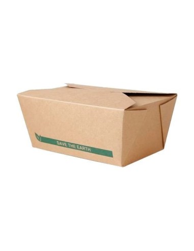 Caixa de Papel para Comida 1.900 ml - Envases del Mediterráneo.