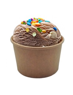 ▷ Tarrina de Papel Kraft para Helado 120 cc - Envío 24h. 2