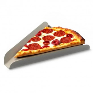 CUÑA PIZZA BLANCA 230x182x25 mm (2.000 Uds.)