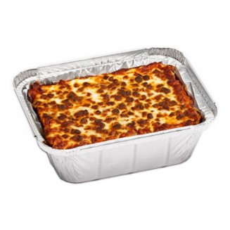 EMBALAGEM DE ALUMÍNIO 500 cc 147X123X40 mm (100 Unid.)