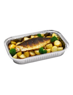 ▷ Embalagens de Alumínio para Transportar Comida 1500 ml - Envio em 24h.