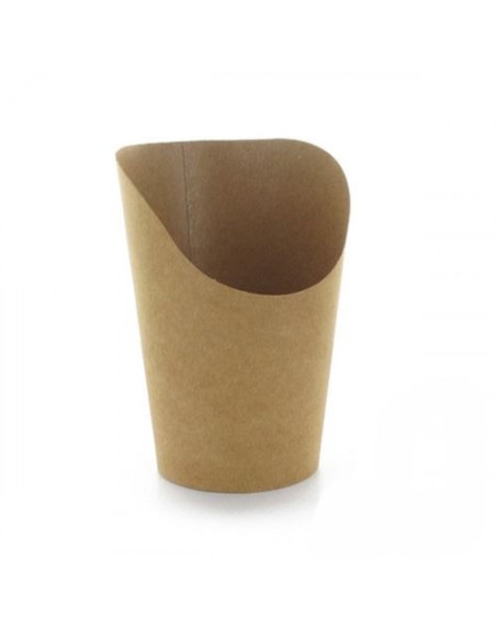 ▷ Embalagem de papel para Bubble Waffles / Batatas Fritas / Burritos.