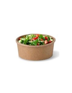 ✅ Ensaladera de Papel Kraft 1.100 cc - Envío Gratuito 24h. 2