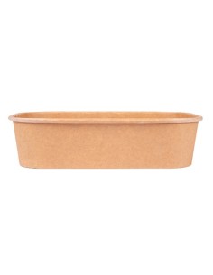 ▶️ Pack Envase Rectangular Papel Kraft 500 cc - Envío 24h. 2