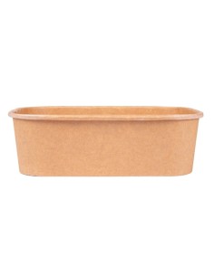 ▶️ Pack Envase Rectangular Papel Kraft 750 cc - Envío 24h. 2