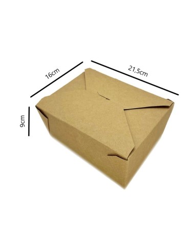 ✅ Caixa Americana de Papel Kraft 3.000 cc - Envio em 24 h.