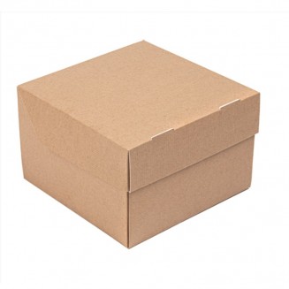 CAIXA HAMBURGUER PREMIUM 15,5x15,5x11,5 cm. (50 Unid.)