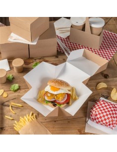 ▷ Caja Hamburguesa Premium-155x155x115 cm - Envío 24h. ✅✅ 2