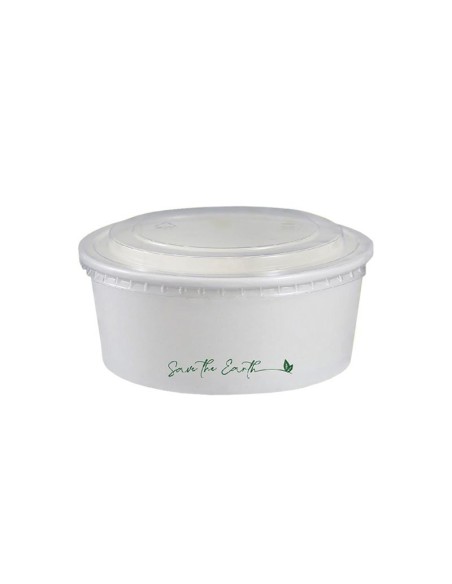 ✅ Taça de Salada de Papel Branca 500 cc - Envio Gratuito 24h.