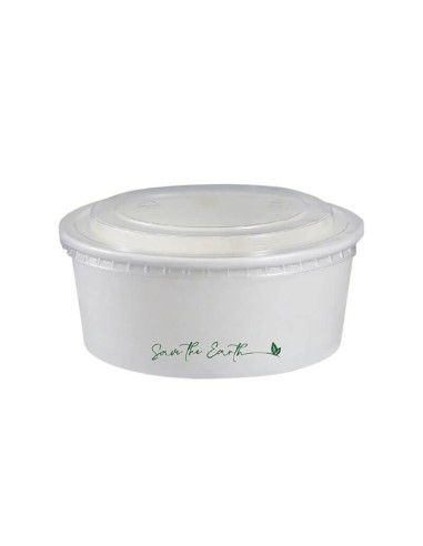 ✅ Taça de Papel Branca 750 ml - Envio Grátis 24h.