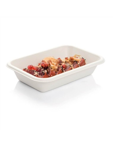 ▷ Tabuleiro de Cana-de-Açúcar 210x140x35mm - Envio 24h.