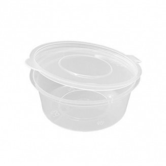 SALSERO ECONÓMICO PP 70 ml. + TAPA (50 Uds.)