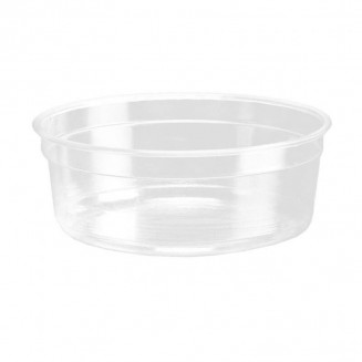 EMBALAGEM REDONDA PET 237 ml. (8 Oz.) (50 Unid.)