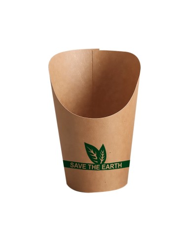 ▷ Copo de Cartão para Batatas Fritas e Wraps 500 ml.