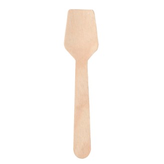 CUCHARILLA PARA HELADO MADERA 95 mm (100 Uds.)