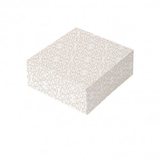 CAJAS PARA TARTA DECORADA 28X28X10 cm (50 Uds.)