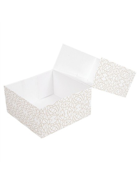 ▷ Caixa para Bolo com Janela 24x24x12cm – Envio Grátis 24h.