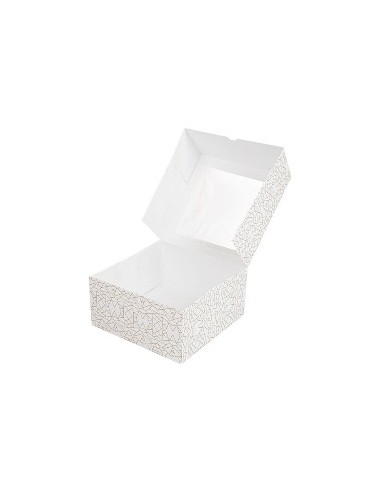 ▷ Caixa para Bolo com Janela 24x24x12cm – Envio Grátis 24h.
