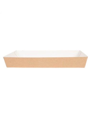 ▷ Tabuleiro de Papel Quadrado 25,5x18x3,7cm - Envio 24h.