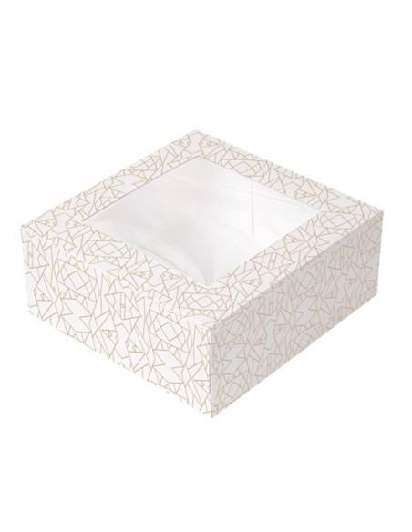 ▷ Caixa para Bolo com Janela 16x16x8cm – Envio Grátis 24h.