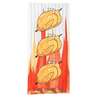 BOLSAS PARA 1/2 POLLO ASADO 13+7,5X28 cm (100 Uds.)