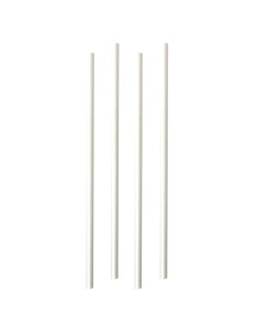 ▷ Palhinha de Papel Biodegradável Branca 210X12 mm - Envio 24h