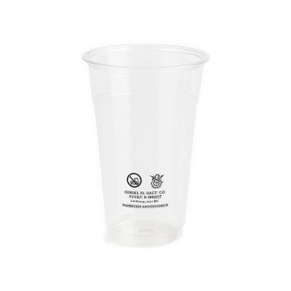 VASO PLÁSTICO RPET 16 Oz./470 ml (100 Uds.)