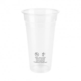 COPO DE PLÁSTICO RPET 20 Oz./590 ml (50 Unid.)