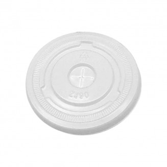 TAPA PET PLANA CON CRUZ Ø 95mm 8/12/16/20 Oz (100 Uds.)