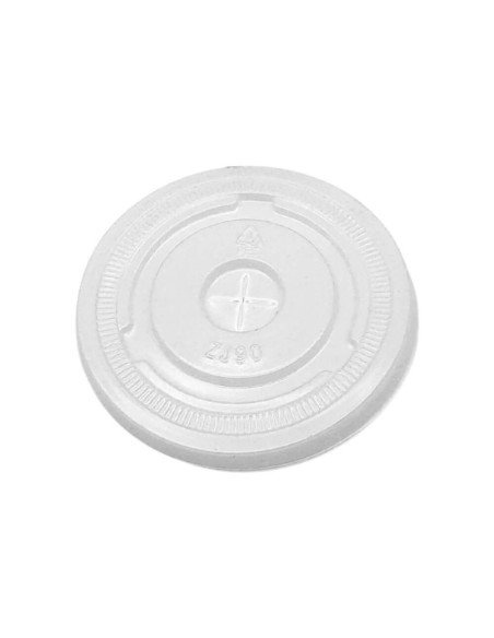 ▷ Tampa PET Plana com Cruz Ø 95mm 8/12/16/20 Oz. - Envio 24 h.