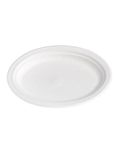 ▷ Prato de Cana-de-açúcar Oval - Envases del Mediterráneo