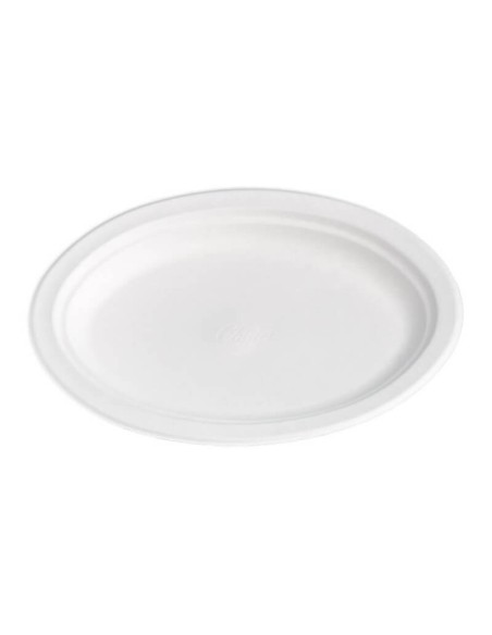 ▷ Prato de Cana-de-açúcar Oval - Envases del Mediterráneo