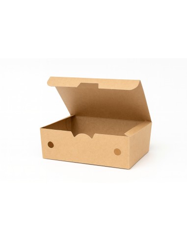 ▶️Caixa para fritos Média 500 ml 135X85X51mm. (500 Unid.)