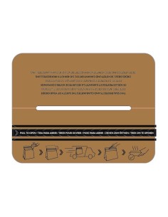 ▷ Fecho para Saco de Papel 19,5x15 cm - Envio em 24h.
