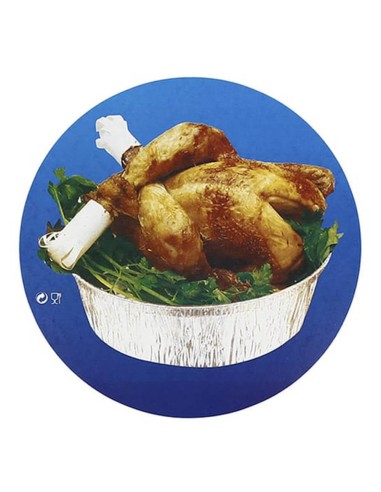 ▷ Tampa de Cartão Económica para Embalagens de Frango 1900 cc - Envio em 24h.