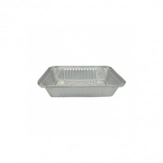 ENVASE ALUMINIO ECONÓMICO 980 cc 222X155X36 mm (100 Uds.)