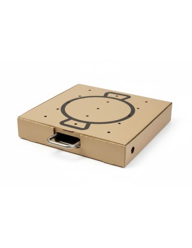 ✅ Caixa Castanha para Transportar Paelhas 60x60 cm - Envio Gratuito 24h.