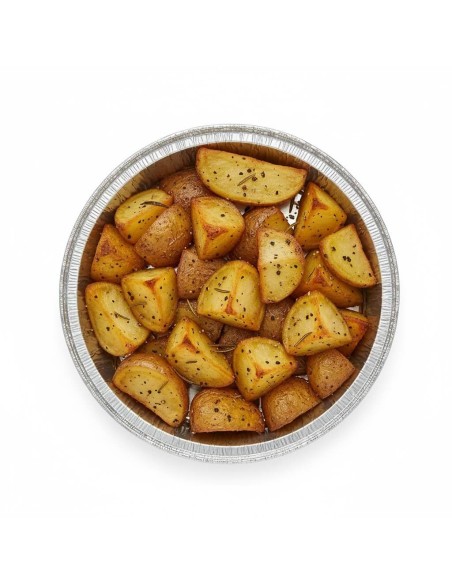 ▷ Embalagem de Alumínio + Tampa Batatas Assadas / Meio Frango - Envio em 24h.
