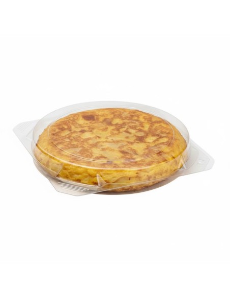 Embalagem para Pastelaria Tampa com Dobradiça PET 190 mm Ø X 65 mm – Envio Gratuito 24h.