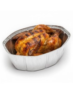 ▷ Envases de Aluminio para Pollo a la Brasa 2600 cc - Envío 24 h. 2