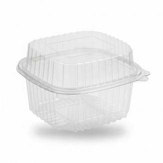 TARRINA DE PLÁSTICO 2000 cc + TAPA ALTA (90 Uds.)