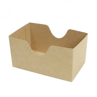 CAIXA ABERTA PARA SANDUÍCHE 120 × 70 × 65 mm (500 unid.)