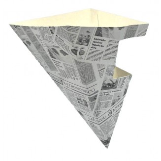 ENVASE PARA CHURROS CARTÓN 130x130x230 mm (500 Uds.)