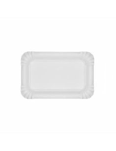 Tabuleiro de Cartão Branco 12×19 cm | Tabuleiros descartáveis